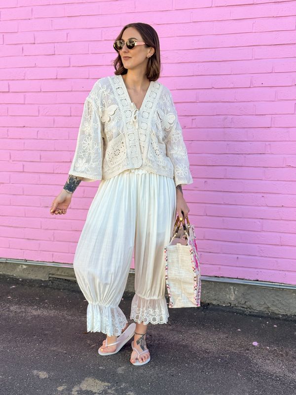 Boheme Lace Pants Qnuz