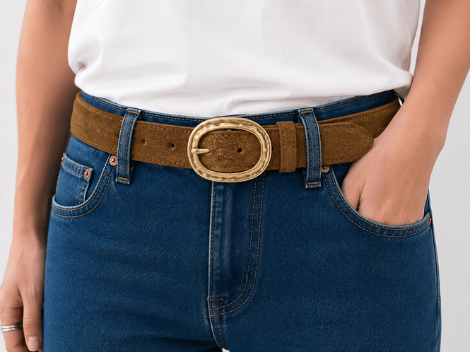 Hovedbilde Oval Suede Belt Qnuz