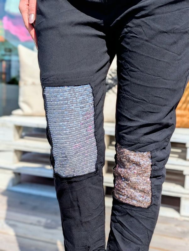 Summer Sequin Stretchy Pant