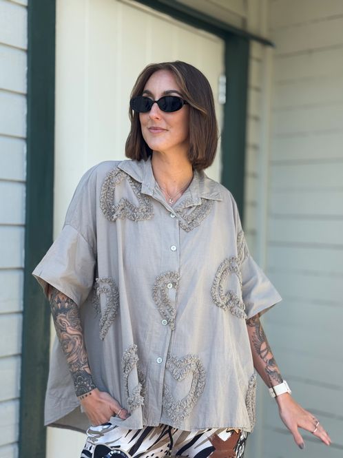 Hovedbilde Heart Oversized Shirt