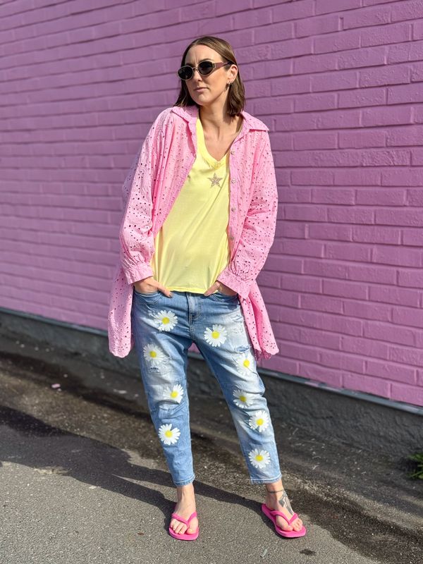 Blonde Oversized Shirt