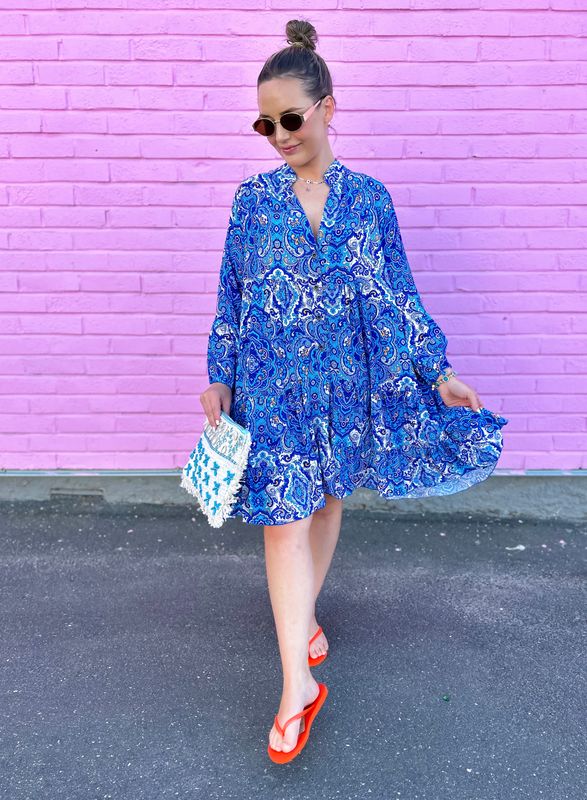 Petra Paisley Dress