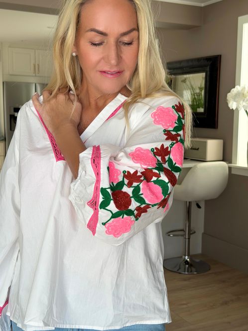 Hovedbilde Embroidery Bohem Blouse Qnuz