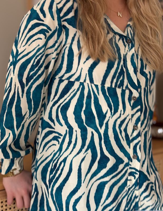 Zebra Long Shirt