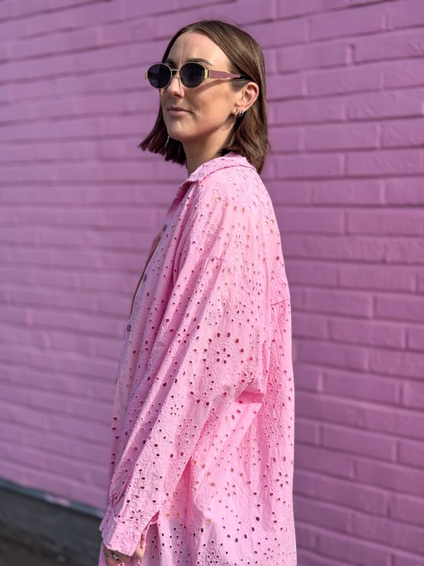 Blonde Oversized Shirt