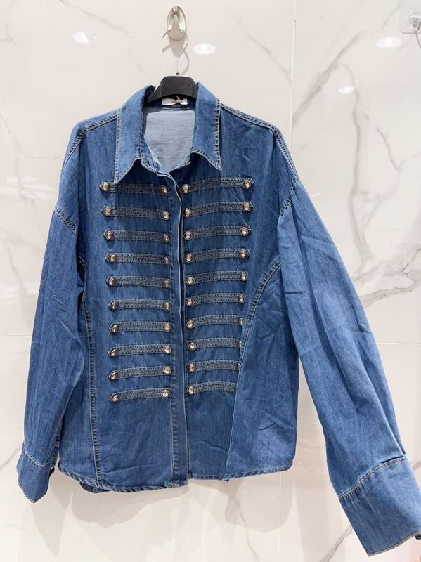 Denim Button Shirt