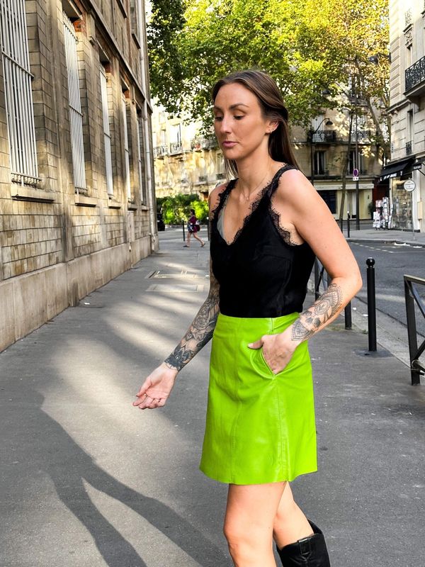 Leather Skirt Coster Copenhagen 