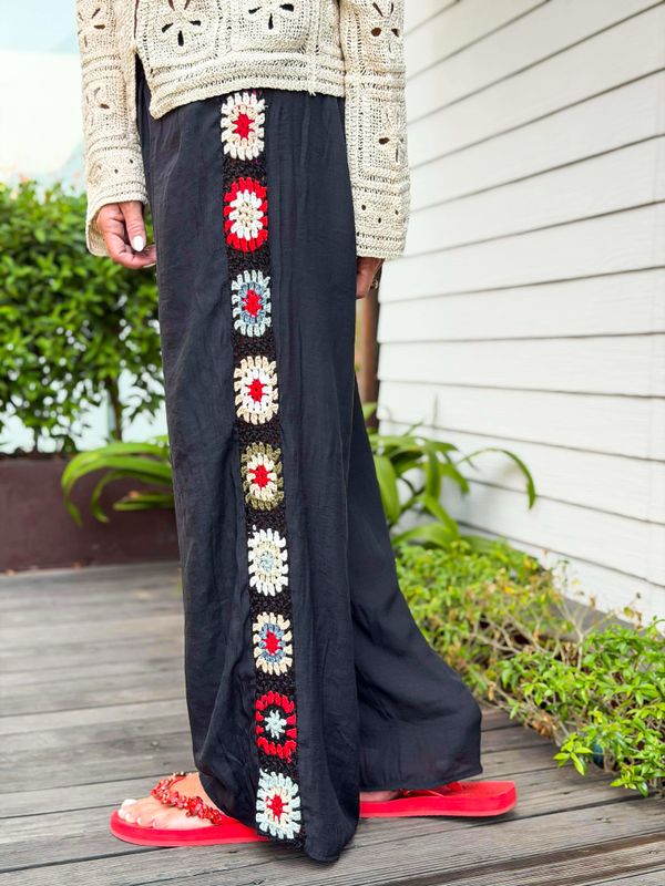 Flowy Crochet Pant