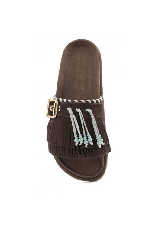 Slofi Suede Sandal Colors Of California