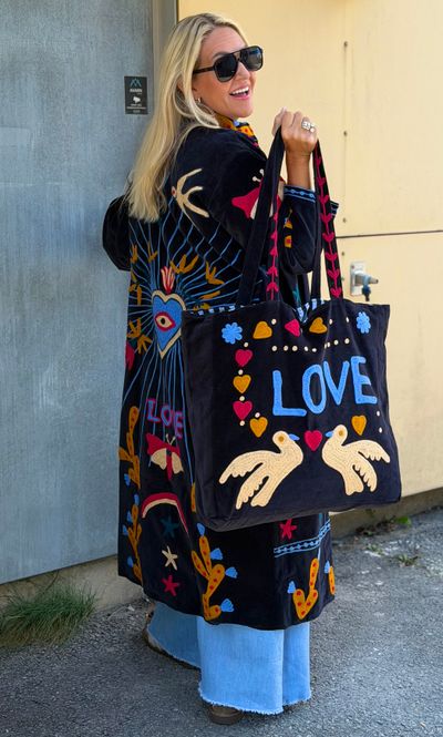 Hovedbilde Suzani Velvet Bag Qnuz