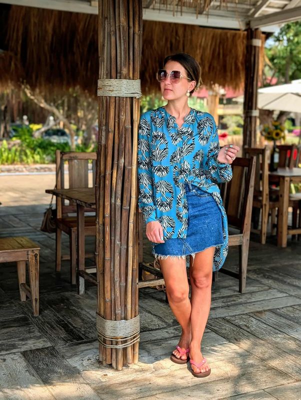 Zebra Skull Shirt