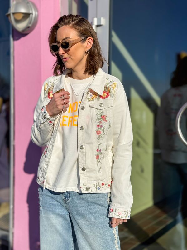 Boho Jacket Embroidery Qnuz