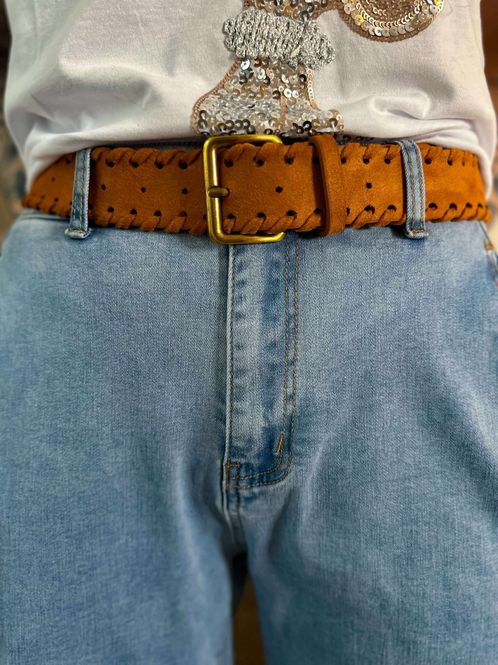 Hovedbilde Barrel Belted Jeans