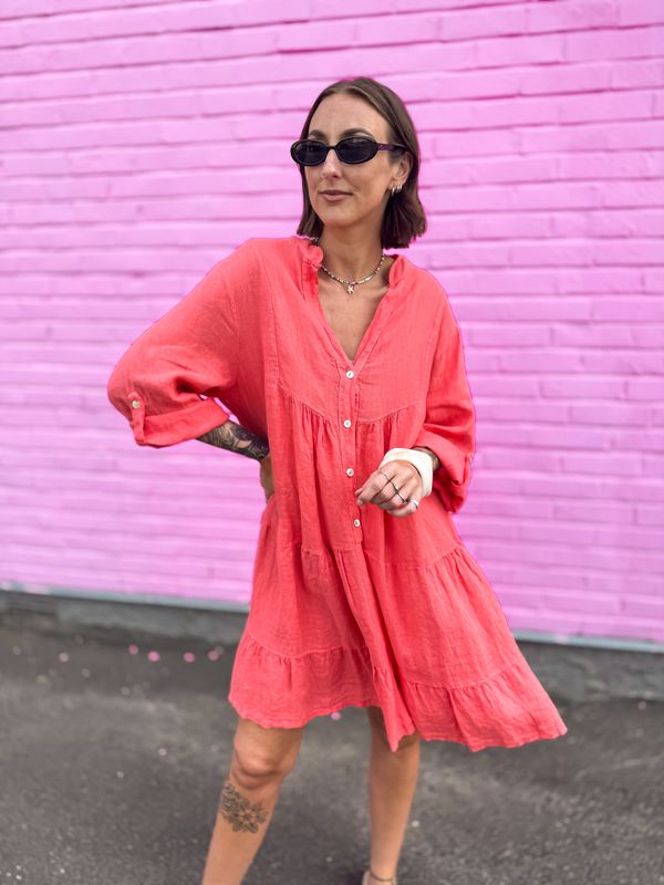 Stella Linen Dress