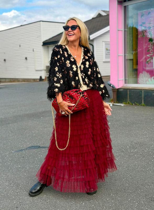 Sequin Extra Cardigan