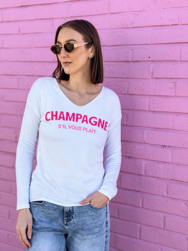 Champagne Soft Sweater