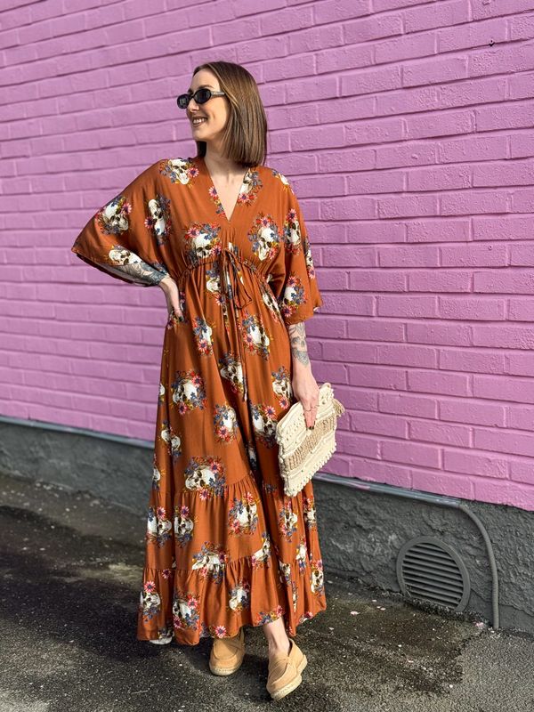 Skull Butterfly Dress