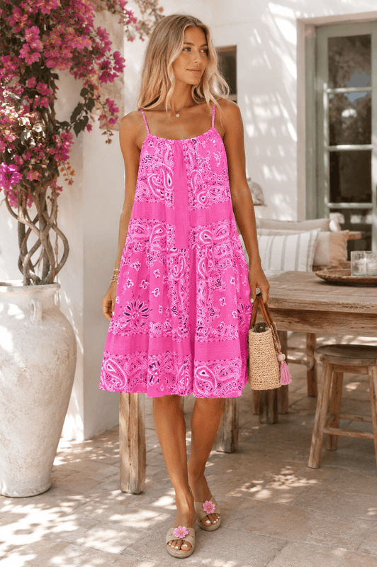 (Forhåndssalg) Sunne Bandana Dress Love Forever