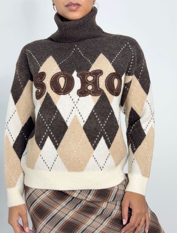 Argyle Soho Sweater