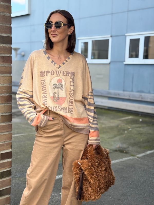 Power Lurex Sweater