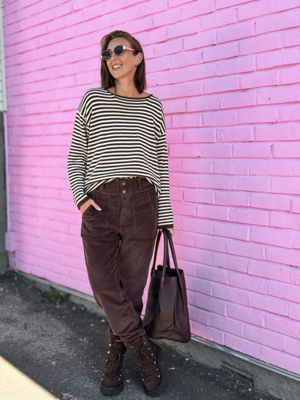 Anette Brown Cord Pant Sister Soul