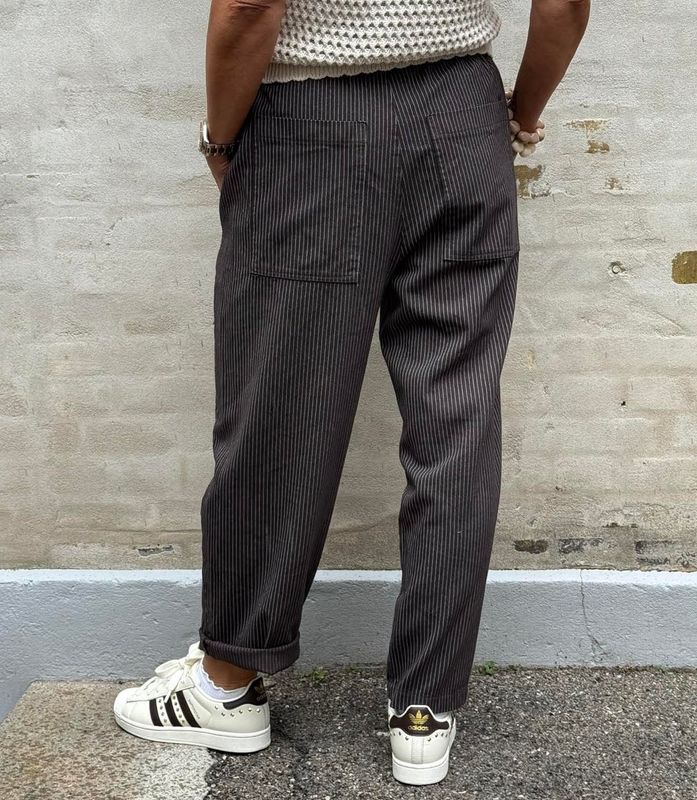 Paola Stripe Pant Not Allowed
